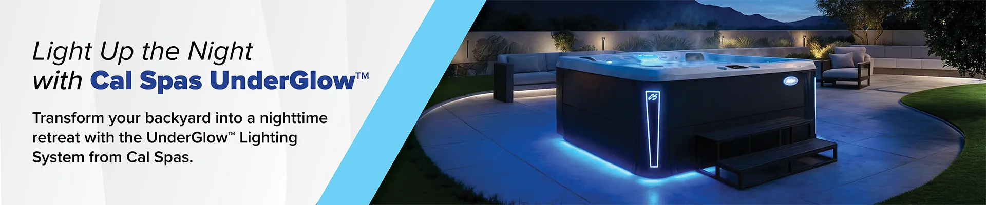 Calspas hot tub being used in a family setting - Janesville